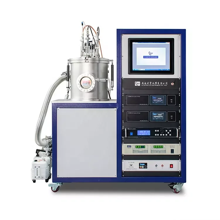 Factory made compact vacuum Magnetron Plasma Sputtering Coater system  dc magnetron sputter system