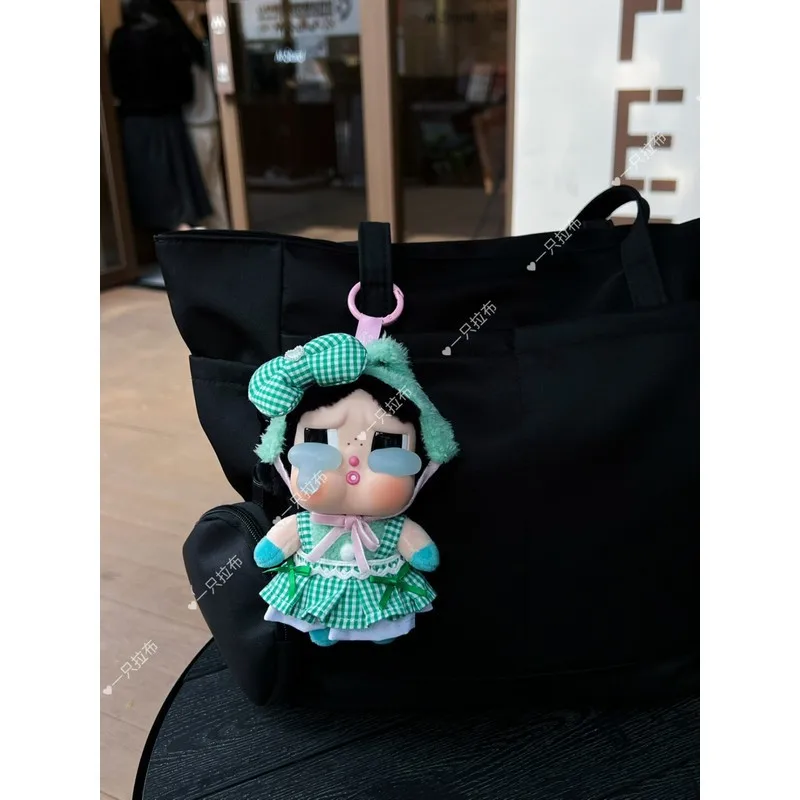 For CRYBABY Tears Factory Series Vinyl Face Plush Blind Box First Second Generation Pure Handmade Skirt Baby Clothing No Doll