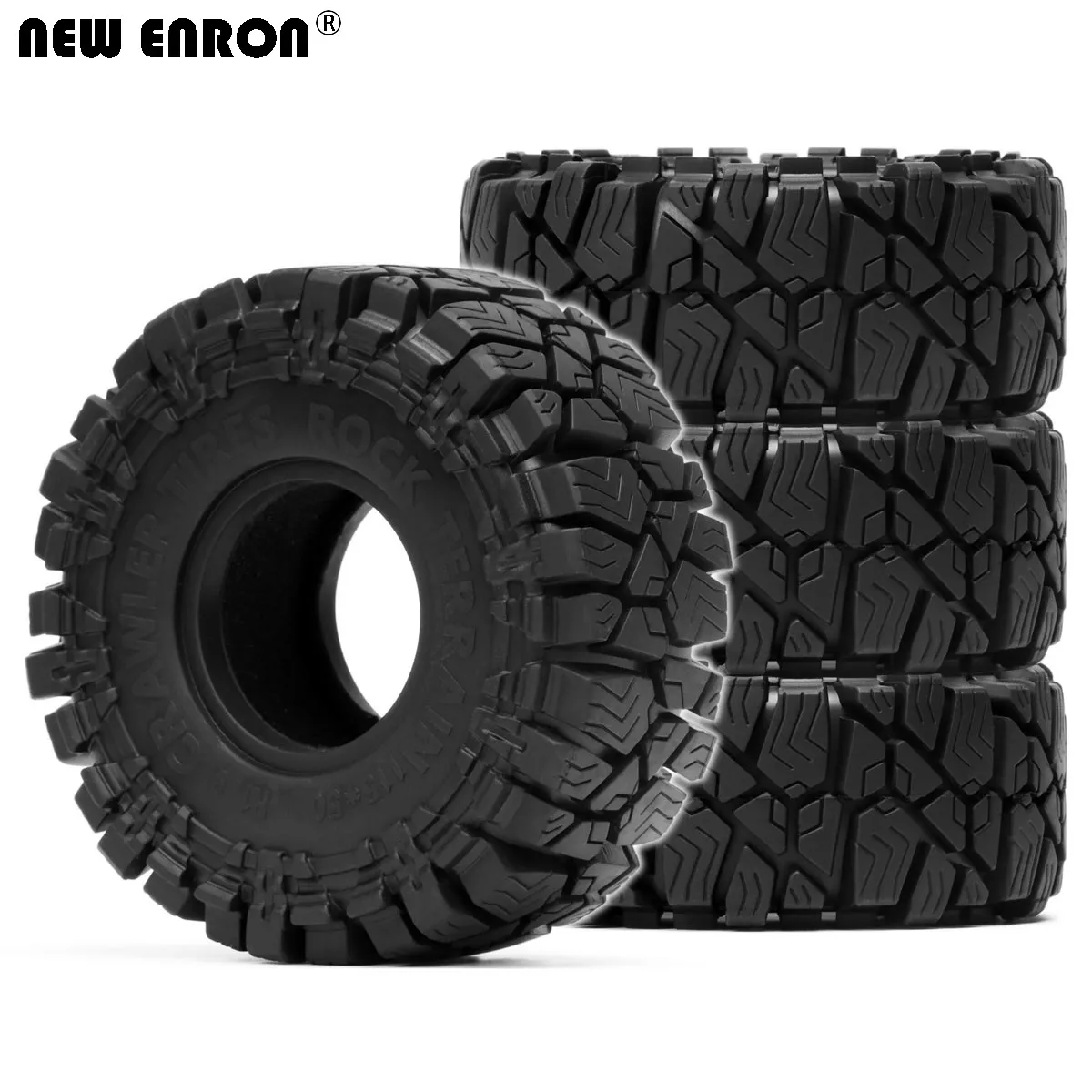 

Rubber Wheel Tires Tyres 115*50MM for RC 1.9 inch 12mm Hex Crawler 1/10 AXIAL SCX10 90047 TRAXXAS TRX4 REDCAT