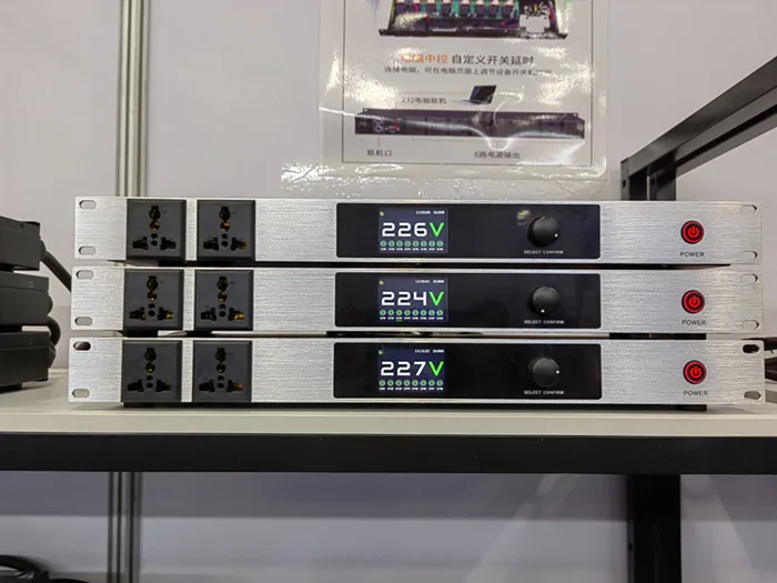 S-810 Professional Audio 10 Way power Supply sound equipment Management System Controller Power Sequence Controller sound system