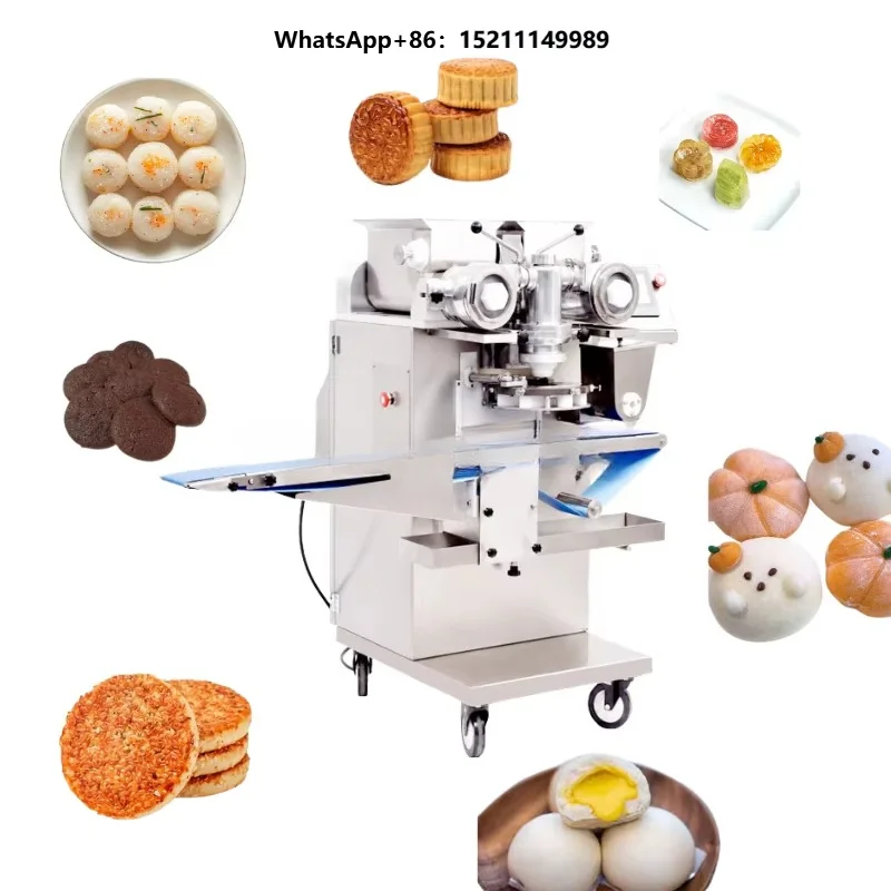 Mango Mochi Filling Equipment  Glutinous Rice Ball Production Line Date Nut Ball Forming Machine for Factory