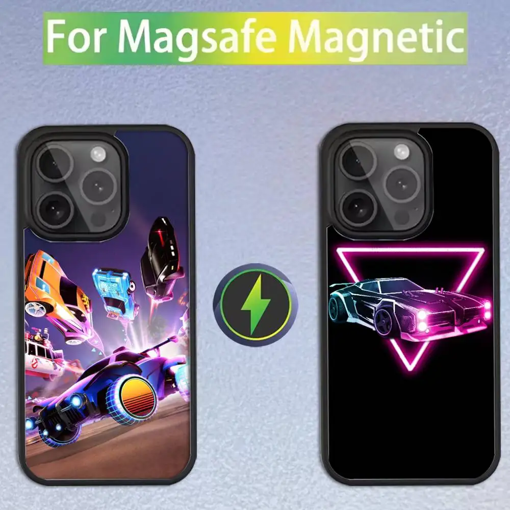 

Rocket League Phone Case For iPhone 16,15,14,13,12,11,Pro,Max,Plus,Mini,SE Magsafe Magnetic Wireless Charging