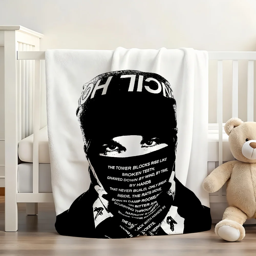 

Rapper EsDeeKid Rebel Blanket Soft and Skin Friendly For Couch Bed Napping Bedspread All Seasons Comforter