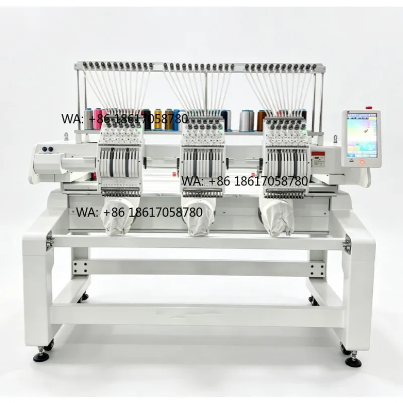 Artisan Embroidery Machine Producing Delicate Stitchwork for High End Fashion and Home Textile Decoration
