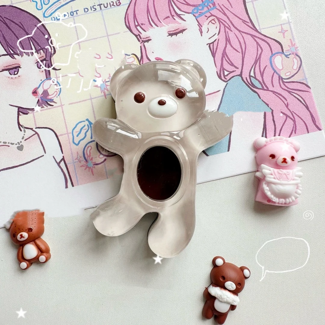 

Happy Bear Resin Casting Mold Silicone Mold Accessories Resin Liquid Mold Resin Keychain Silicone Mold Resin Mold