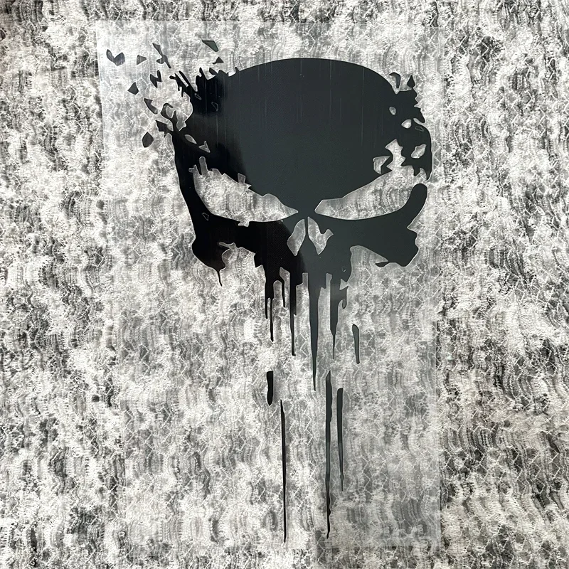 Blood Skull Motorcycle Sticker Racing Side Body Fuel Tank Cool Helmet Oilproof Decals for Ktm Aprilia Yamaha Kawasaki Suzuki BMW image 3