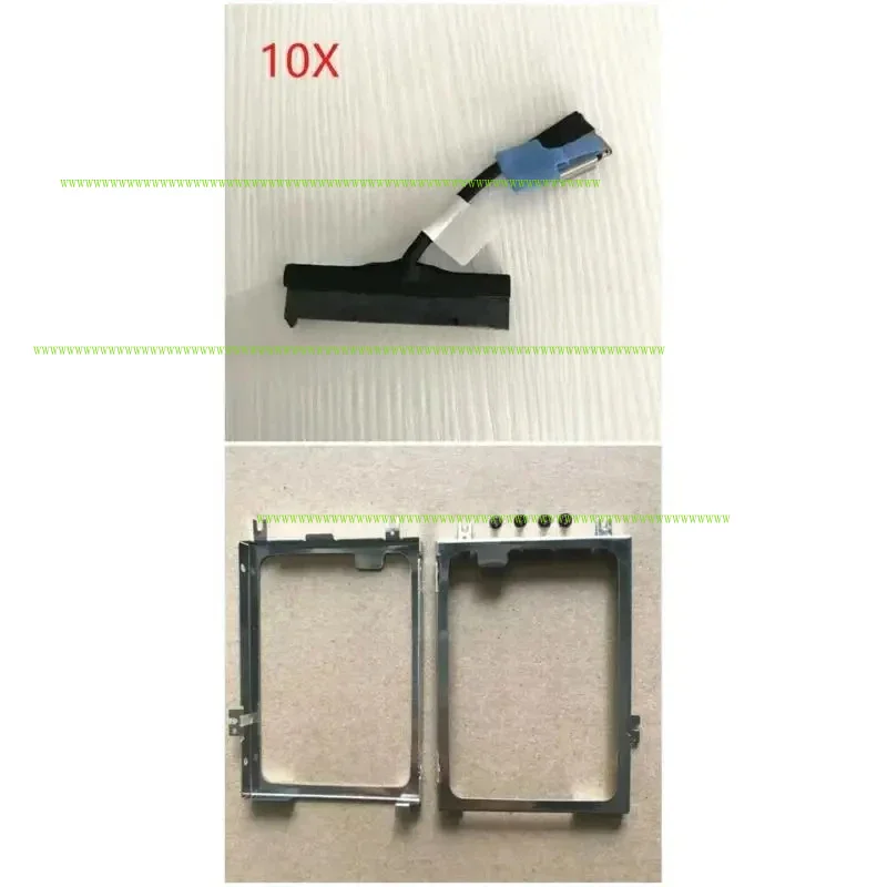 

F 10set for Dell Latitude E5450 Hard Drive Caddy Frame Bracket Connector Cable