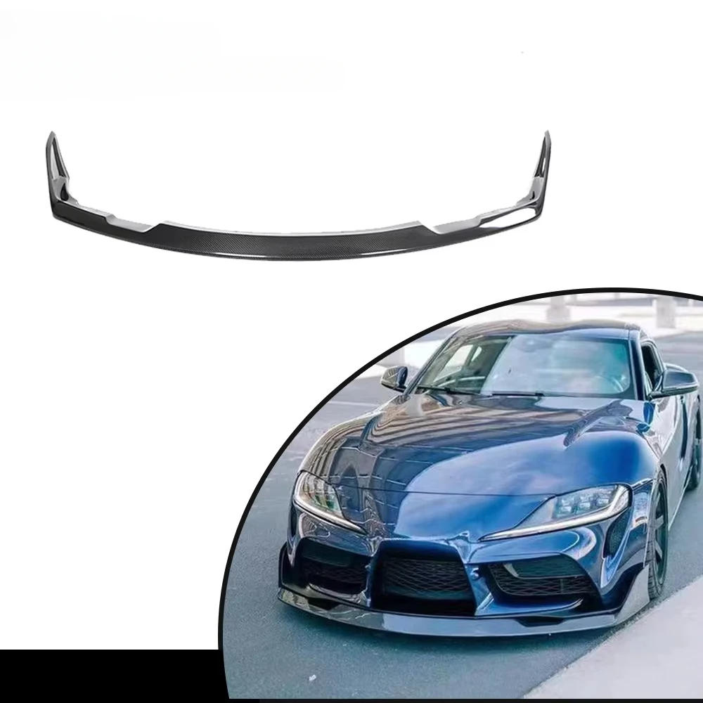 

Factory Wholesale Carbon Fiber Front Bumper Lip Splitter for Toyota Supra GR A90 MK5 Coupe 2019-2024
