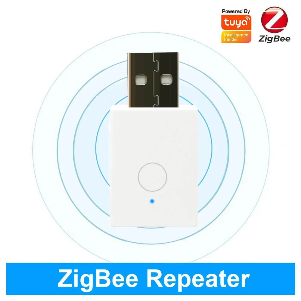Tuya ZigBee 3.0 Signal Repeater USB Extender Signal Verstärker für Smart Life ZigBee2MQTT Gateway Hub Mesh Home Assistant Geräte