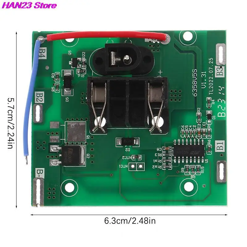 Nowy 1 szt. 21v Bms 5s 20A elektryczna szlifierka kątowa 3.7V ochrona bateria litowo-jonowa płytka drukowana akcesoria do wiertarek do