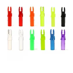 30 Uds. De flechas internas para ID 6,2mm OD 7,6mm eje tiro con arco flechas de fibra de vidrio de carbono accesorios de tiro con arco DIY