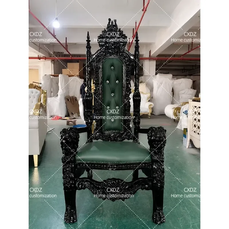 Neoclassical King Chair Hotel KTV Bar Club Live Attractions Queen Chair