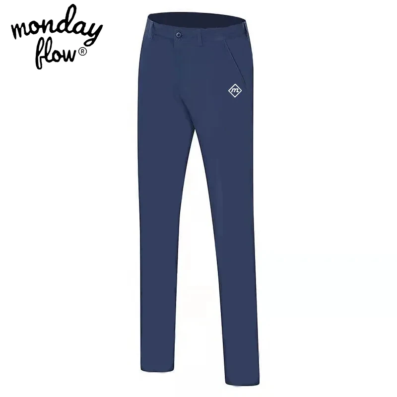 

Mondayflow Golf Clothing Spring Trousers Men's Comfortable Breathable Stretch Light Casual Fashion High Quality Sports Golf Pant