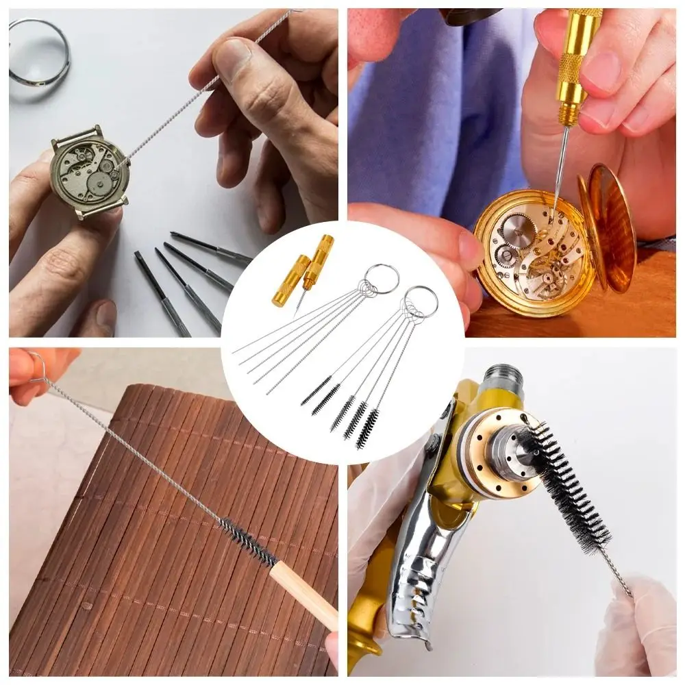 

Cleaning Airbrush Spray Cleaning Repair Tool Kit Removal Repair Maintance Airbrush Spray Nozzle Cleaning Set Storage Box