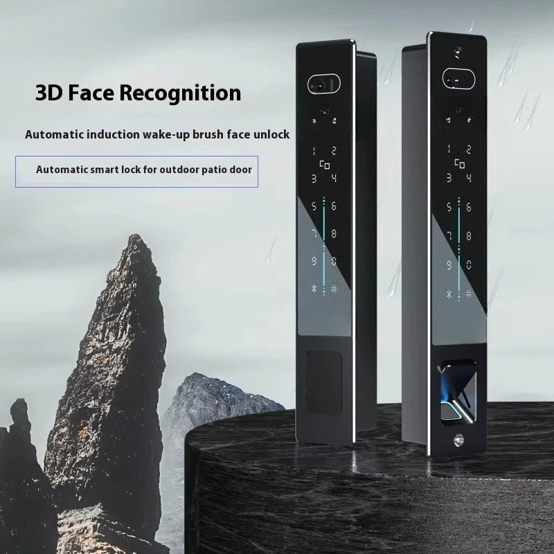 

Современный автоматический умный замок для дворовых ворот, водонепроницаемый, с защитой от солнца, распознаванием лиц, отпечатков пальцев и паролем, легко открывается.