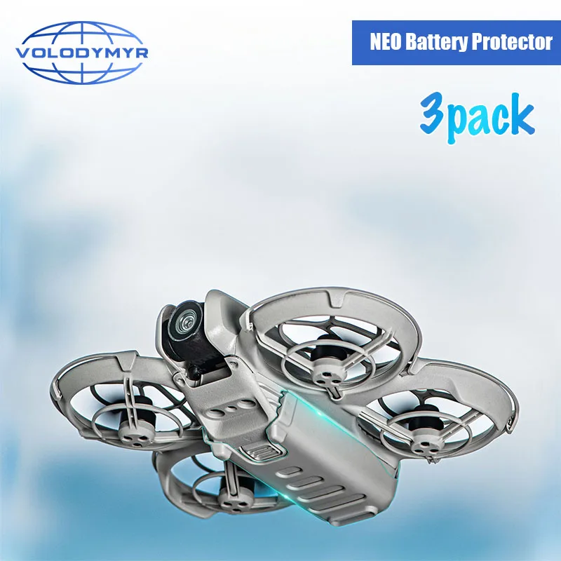 

VOLODYMYR for DJI Neo Drone Battery Case 3pcs Kickstand Dual Purpose Drone Protection Accessories High Quality Upgrade Kickstand