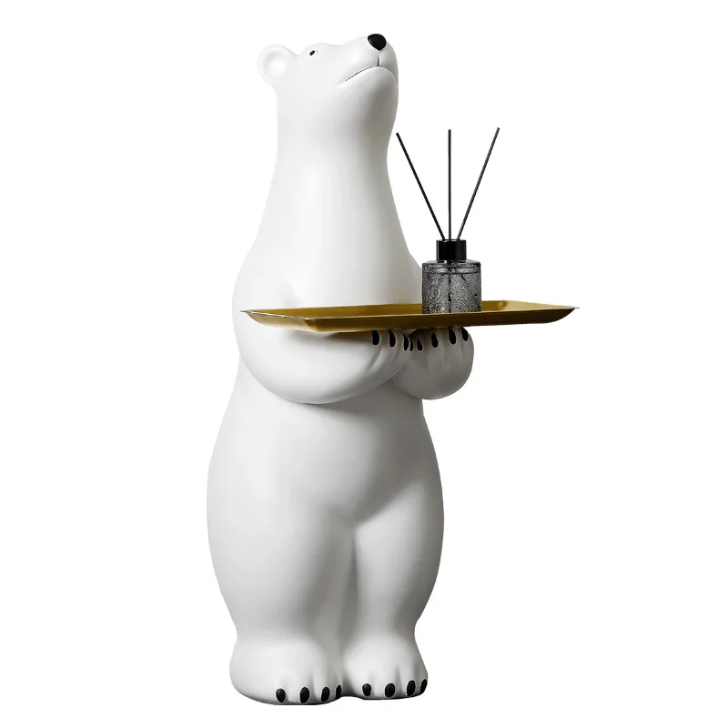 

Creative large-scale floor-to-ceiling ornaments, living room trays, TV cabinet decorations