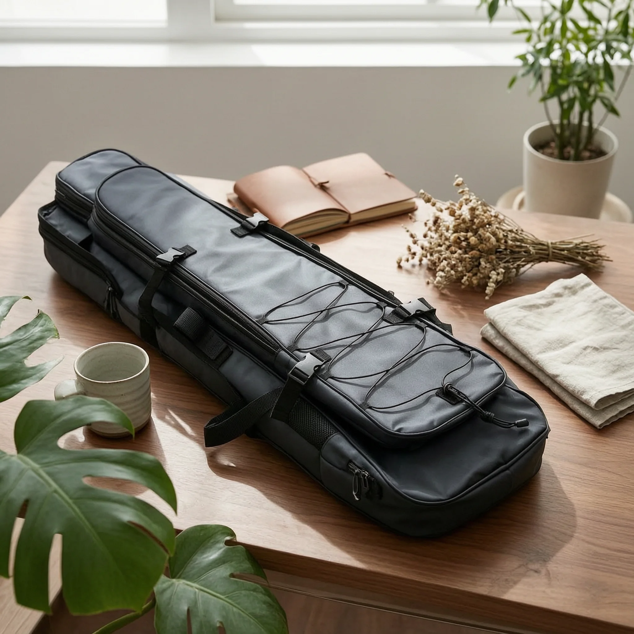 Long Fin Gear Bag Shielded Long Fin Bag Sturdy Abrasion Resistant for Freedivers, Spearfishing, Boat Trips
