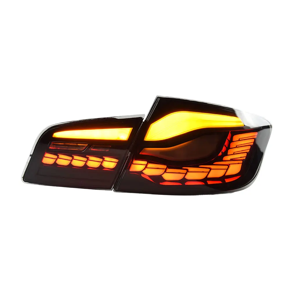 Car Lights For BMW F10 M5 LED Tail Lamp GTS Design 520i 525i 530i 528i M5 Tail Light Drl Rear Stop Brake Automotive Accessories