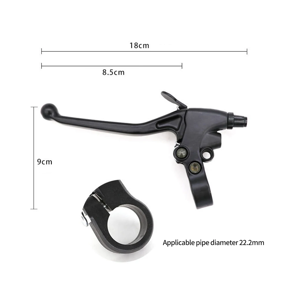 

Parking Brake Lever Extended Handle Slope With Parking Function 18cmX9cm All-aluminum Alloy MTB Road Bike Parts