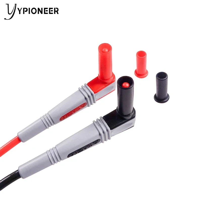 YPioneer P1505 Kit Timah Uji Multimeter Kabel Silikon Ganda Probe Multimeter Kawat Probe Tembaga Listrik 4.9ft/1.5M