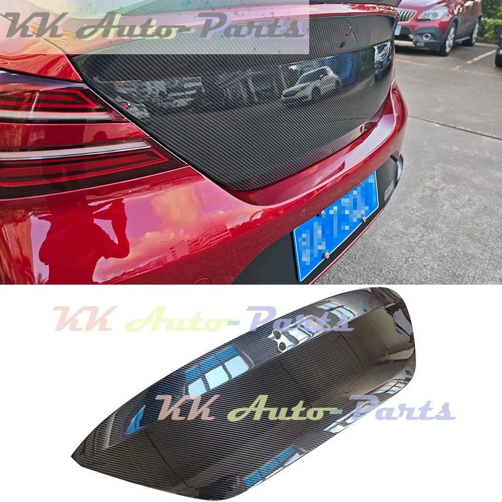 

Задняя крышка багажника из сухого карбона для Hyundai GENESIS G70 2022UP, тюнинг-аксессуар для авто