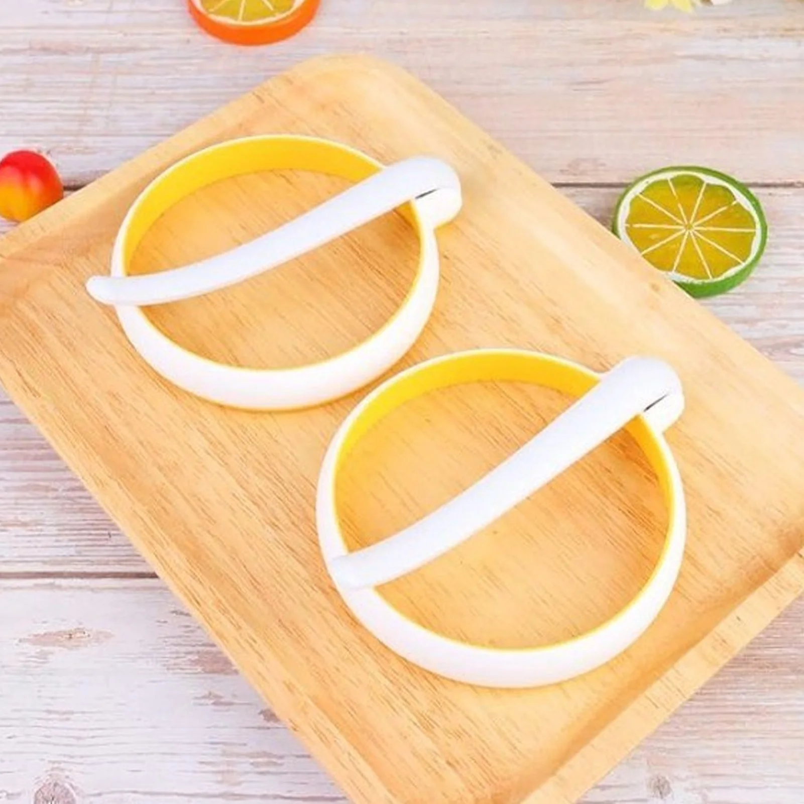 Breakfast Lovers Egg Rings Kitchen Cooking Tool Non-stick Round Pancake Shaper for Gas Stove Induction Cooker Durable Gear