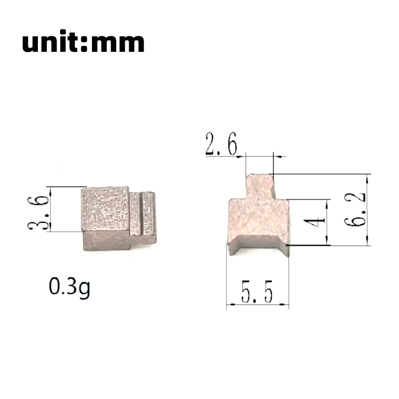 【HMA】10PCS DIY Accessories Motor Carbon Brush Replace For RS550 MT DEWALT HITACHI METABO WORX High Quality
