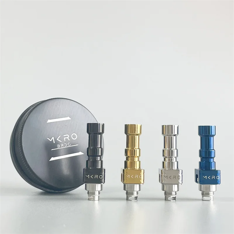 Yftk kontrl 316สะพาน rba สไตล์ rba สำหรับแท่ง/BB/ Boro MOD-silvertanium 5ชิ้น1.0พิน/1.2 /2.5 / 3.5/4.0มม.