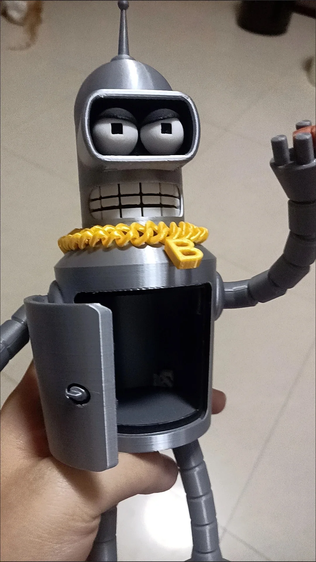 In Stock Cartoon Futurama Fry & Bender Action Figure Model Toys Gifts For Kids view 6