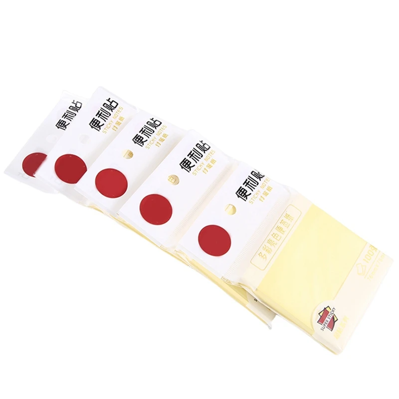 Super Post Notes Yellow Paper Bright And Strong Adhesive Columns Suitable For Schools, Families And Offices