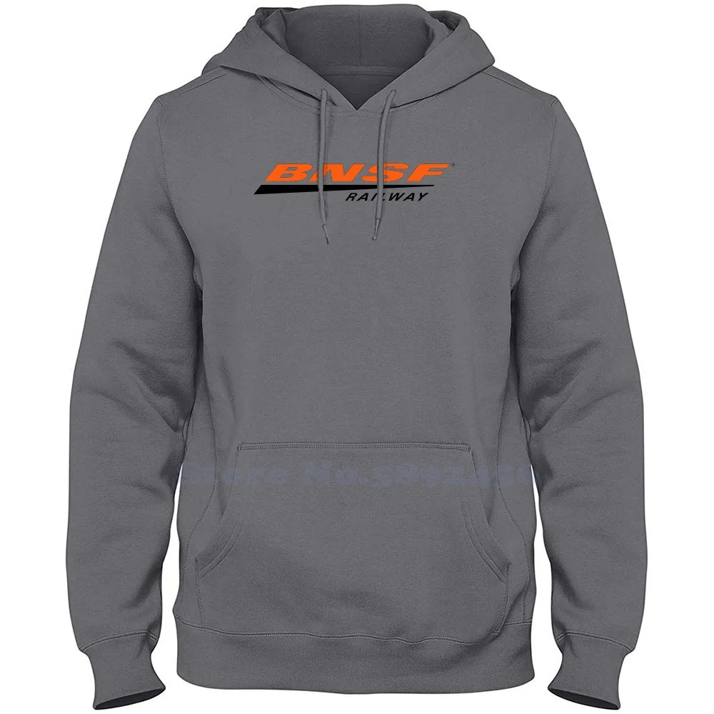 BNSF Railway Logo Fashion Sweatshirt Hoodie Top Quality Graphic 100% Cotton Hoodies