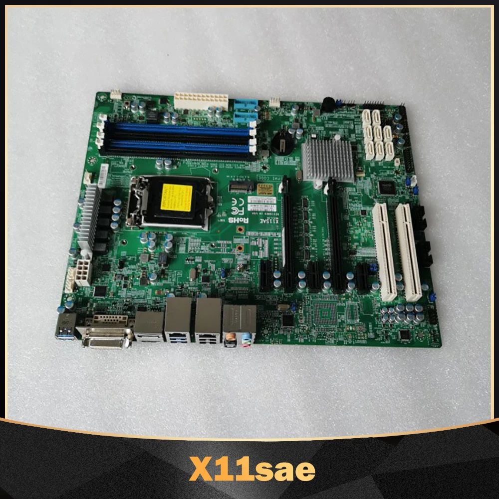 

Workstation Motherboard Chipset C236 LGA1151 DDR4 Xeon E3-1200 v5/v6 6th/7th Gen. Core i7/i5/i3 Series For Supermicro X11sae