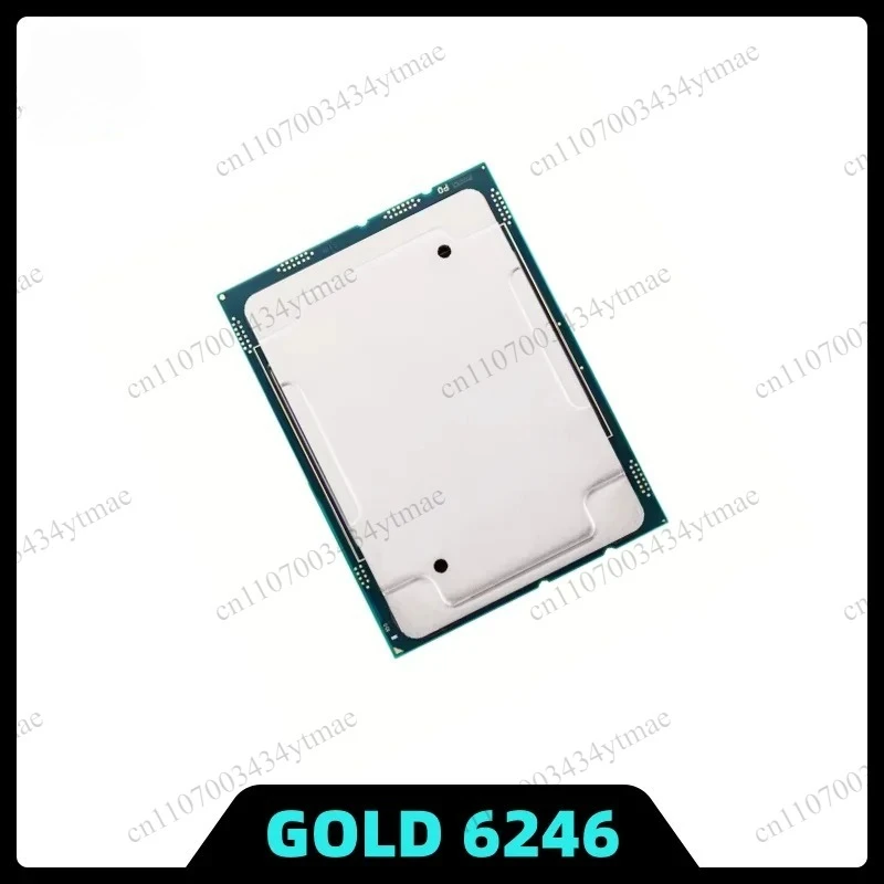 Gold 6246 Server CPU SRFPJ 3.3GHz 12 Core 24 Thread 24.75MB Cache 165W LGA3647 Multi Core Processor For Server Mainboard