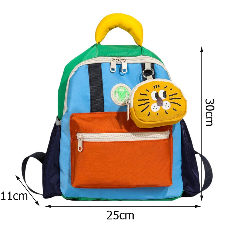 Cute Kids School Bag for Girls Boys Cartoon Primary Children School Backpack Portable Kindergarten Child Travel Bag