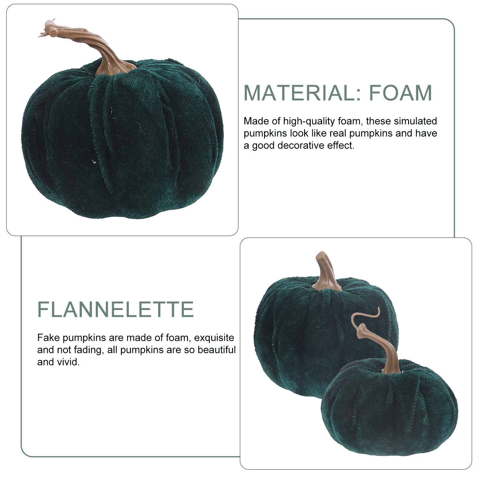

5 Pcs Pumpkin Decoration Harvest Festival Decorations Decorative Pumpkins Tool Fake Artificial Decors Miss