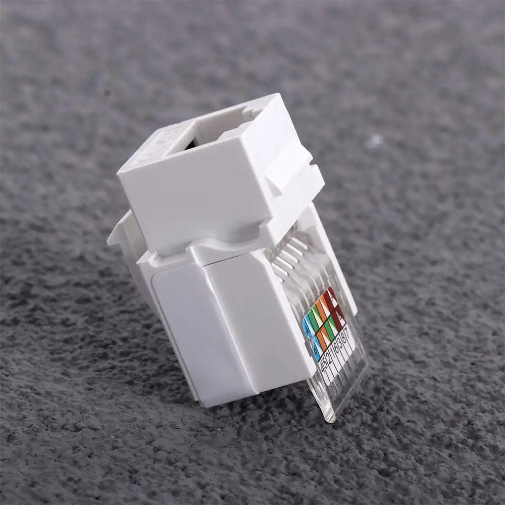 Buchse für AMP-Informationsbuchse, werkzeugloser Netzwerkadapter, Netzwerkstecker, CAT6-Netzwerkbuchse, Netzwerkmodul, RJ45-Anschluss