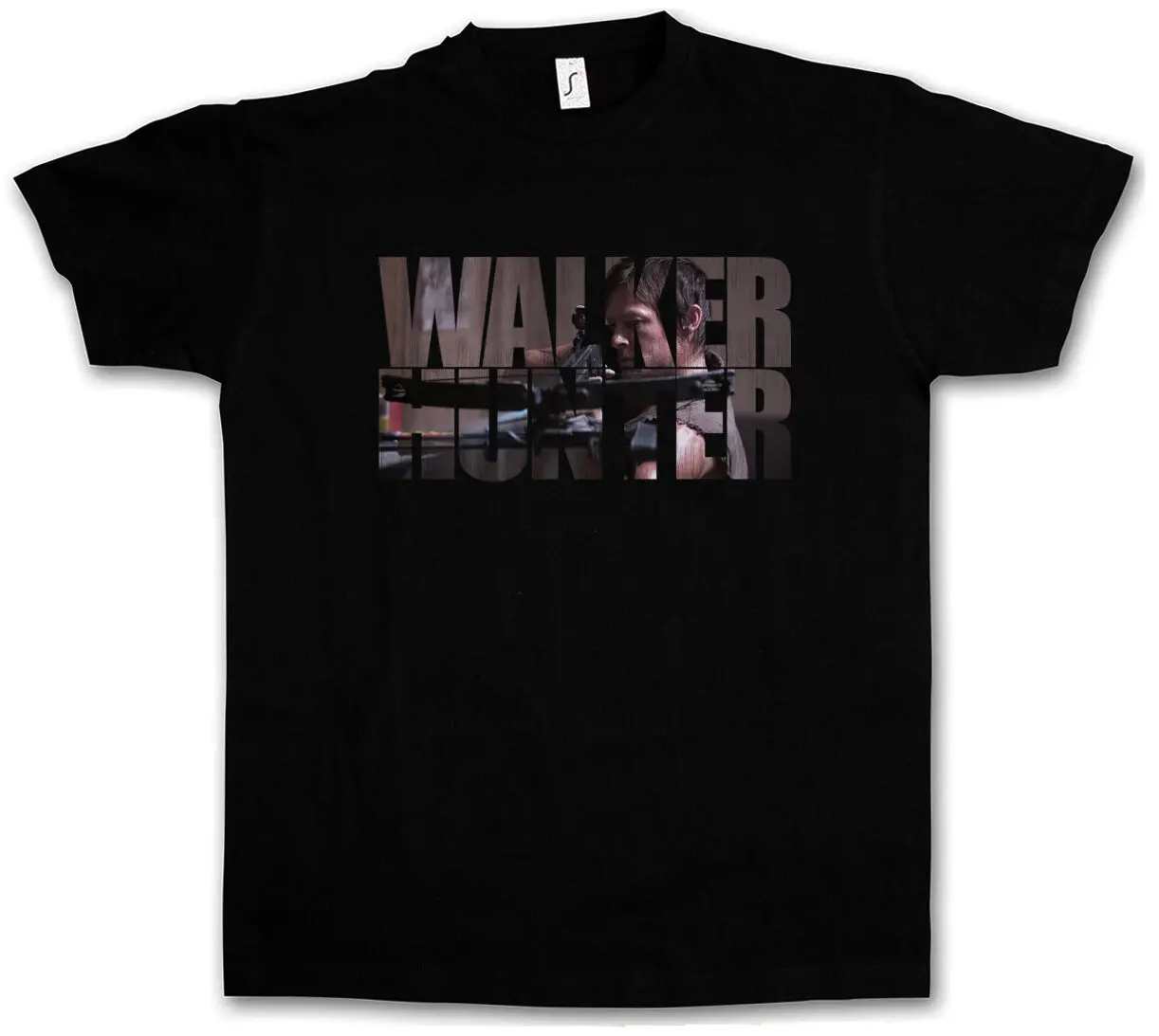 HUNTER II DARYL DIXON T-SHIRT - The Walking Walkers Zombie Michonne Dead T-Shirt