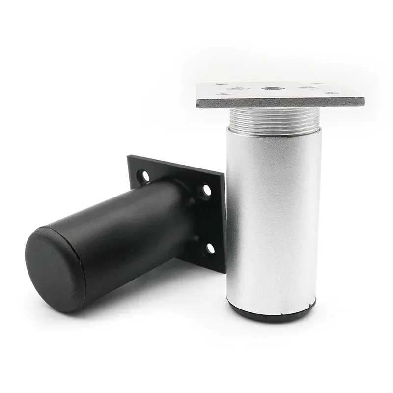 4 szt./zestaw Regulowane nóżki do szafek 6-30 cm wysokości Stop aluminium Podpórki meblowe Nóżki do stołu Krzeseł Łóżka Sofy
