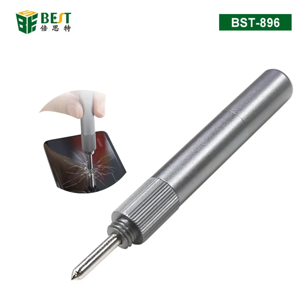 BST-896 Break Crack Demolishing Pen Spring Press Strength Adjustment for Remove Phone Glass Back Cover Camera Tablet