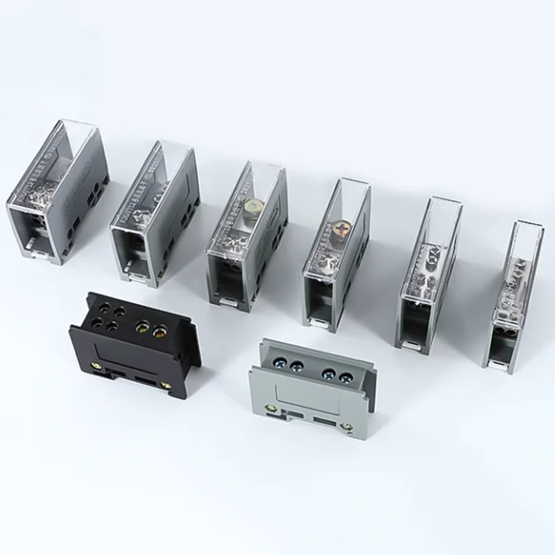 FJ6/JTS2 large nut nose type wiring Spliter Wiring Terminal 1 in Multi Out Four Air Switch Distribution Box Junction Box