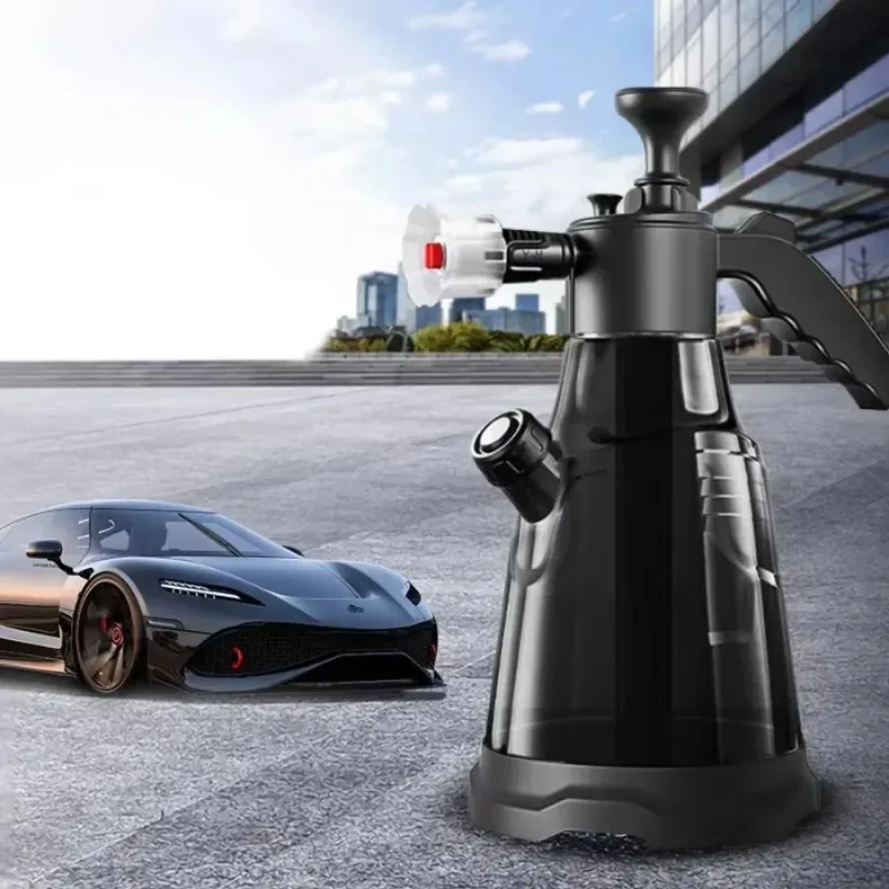 

Комплект для мойки автомобилей объемом 2,3 л: распылитель и горшок для PA со встроенной щеткой, бытовой водяной пистолет высокого давления, артефакт пены и жидкость для мойки автомобилей