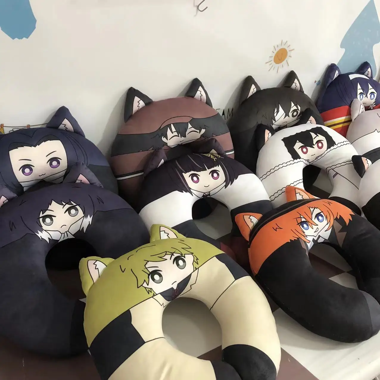 Hot Anime Dazai Osamu Nakahara Chuya Ryunosuke Akutagawa Ranpo Edogawa Soft Stuffed Plush Toys Birthday Gifts for Kids