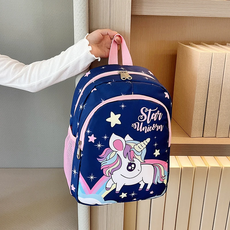 New Baby Girls 2-5 Years Old kids Engineering Backpack Cartoon School Backpack Kids Kindergarten Small School Bag Cute Backpack