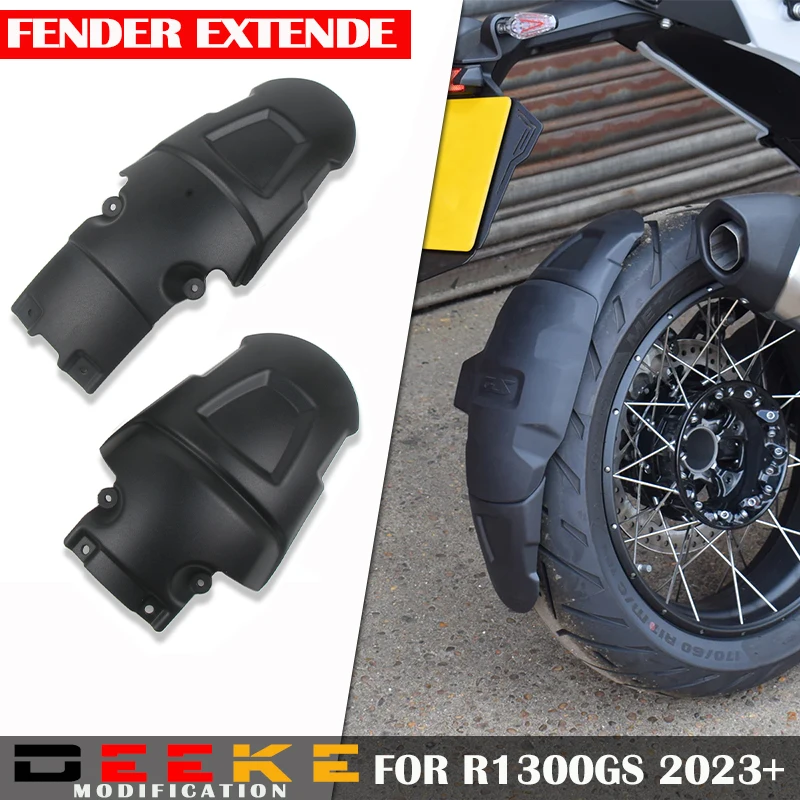 Motorcycle Accessories For BMW R 1300 GS R1300GS R 1300GS 2023- Rear Wheel Spray Guard Extension ABS Fender Extender Protection