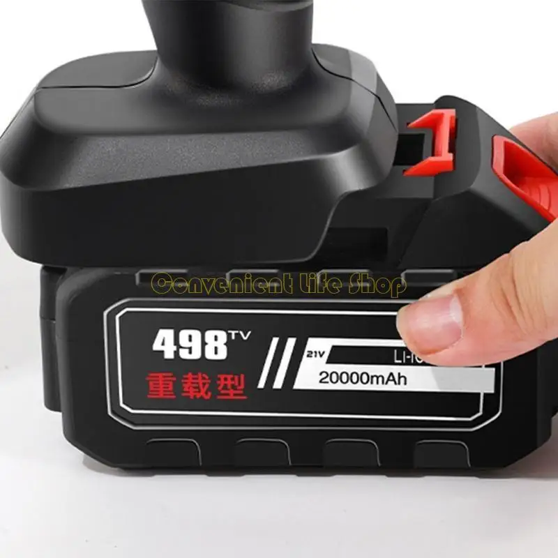 

L1EE Cordless Pressure Washer Battery Washer Rechargeable 6-in-1 Nozzles Portable Handheld Car Washer Guns for Car