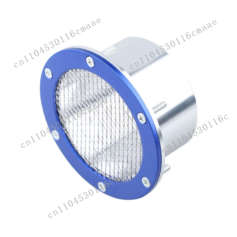 Automobile modification universal 76mm intake trend aluminum alloy with mesh pipe mesh cover trend modification decoration