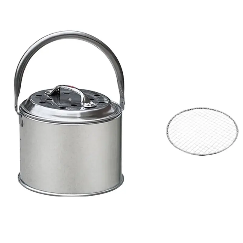 

ABBP-Stainless Steel Stove Heating Charcoal Stove Outdoor Portable Household Charcoal Autumn And Winter Party