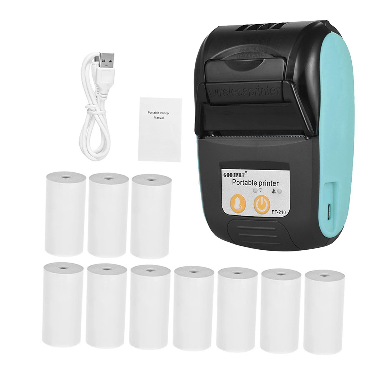 

Портативный чековый принтер, портативный принтер для iphone, портативный термопринтер, Bluetooth мини-термопринтер для Android для IOS