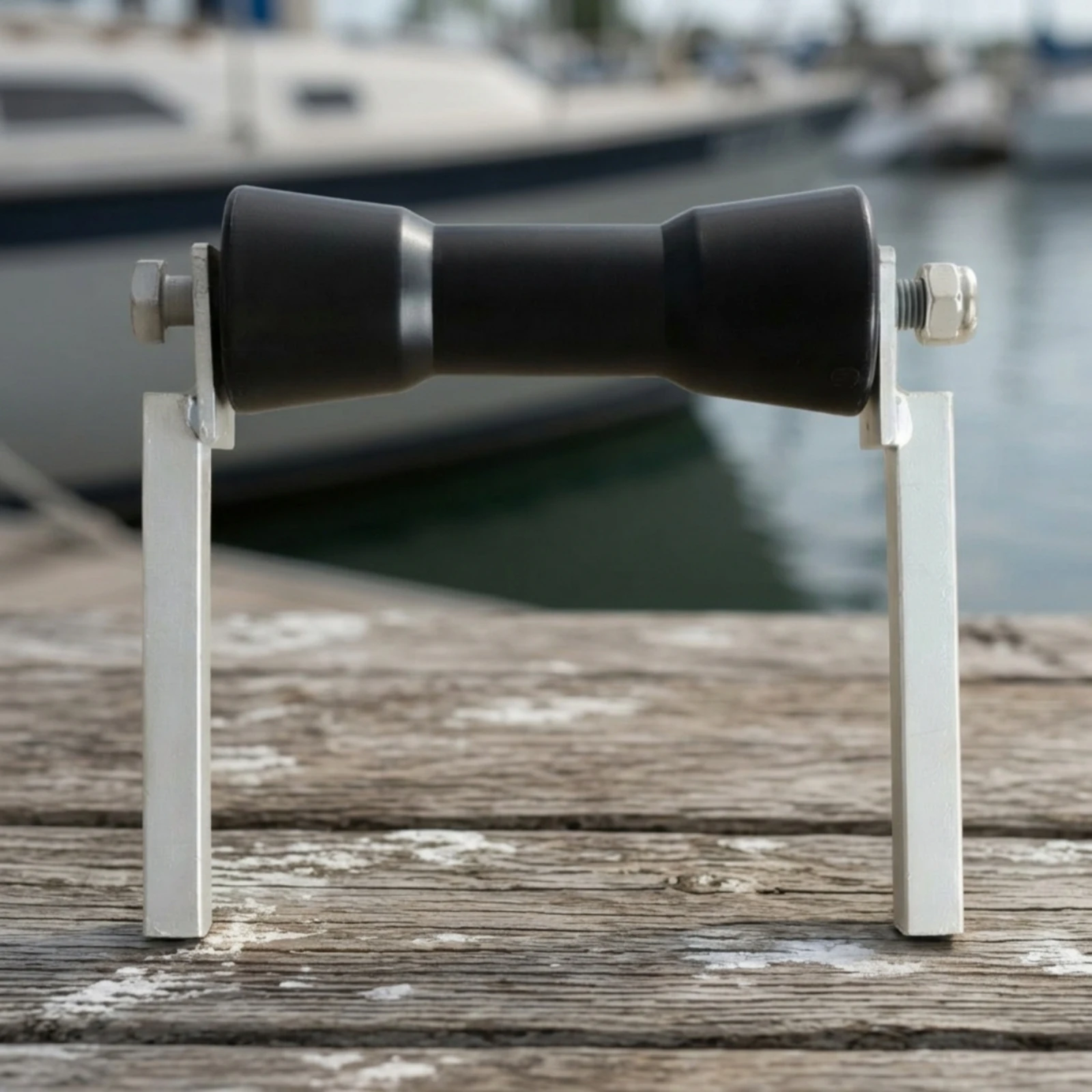 Boat Trailer Roller Assembly Corrosion-Resistant Boat Trailer Rollers with Brackets Keel Roller Assembly Non-Marring Hardware view 6